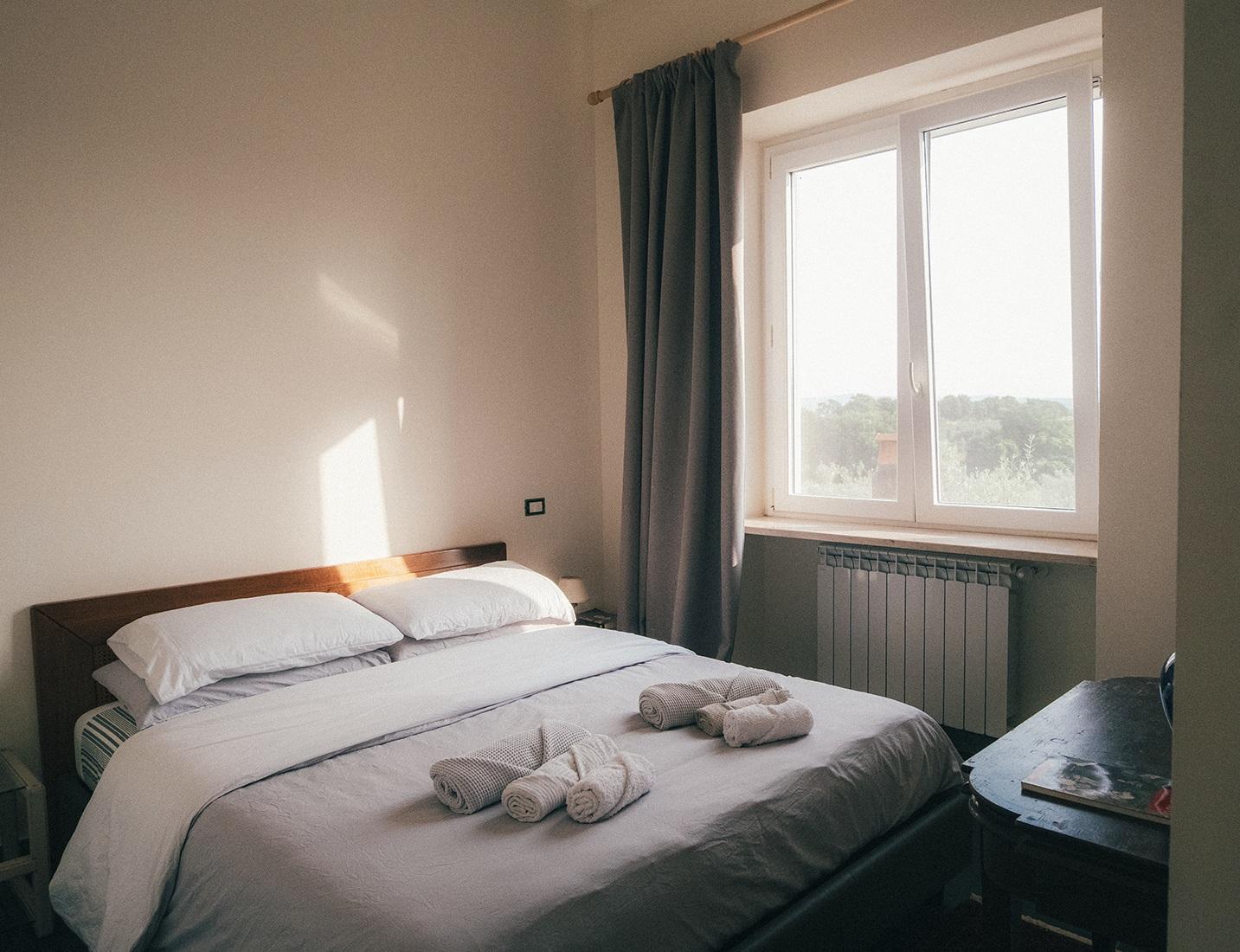 Light-filled double bedroom at Casa YUVI